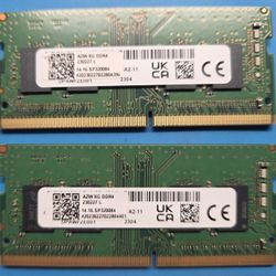 AZW 8GBX2 DDR4 PC4 3200MHz Laptop Mini PC Memory Ram