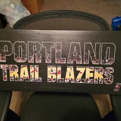 Portland Trail Blazers Canvas Print - Official NBA Merchandise 