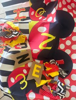 Mickey Mouse first birthday