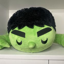 22" Disney Store Marvel Cuddleez Hulk Stuffed Animal Plush Pillow 