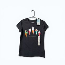 Cat & Jack Ice Cream Goals Tee, Size 6/6X