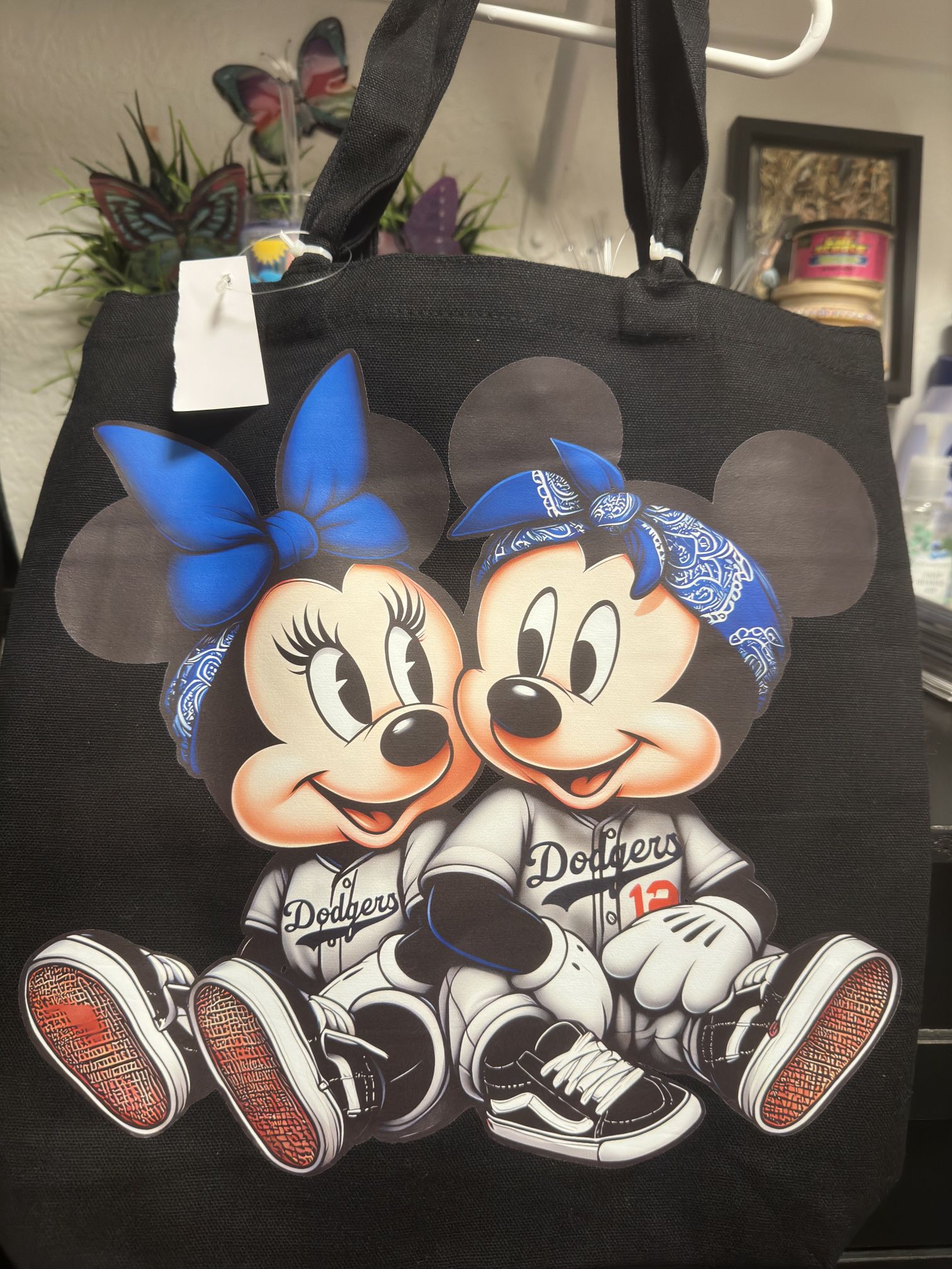Mickey And Minnie Tote Bag 