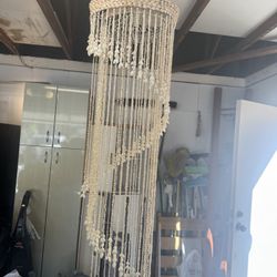 Two MSM Spiral Shell Hangings 