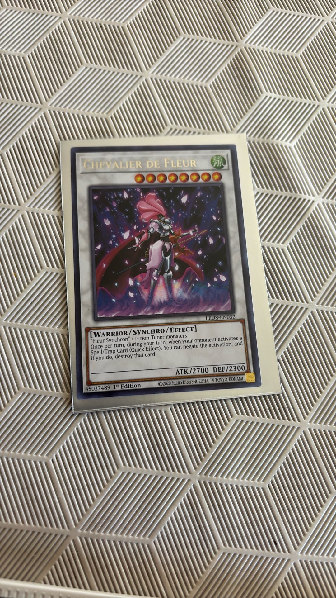 YuGiOh: Chevalier De Fleur TF05-EN002