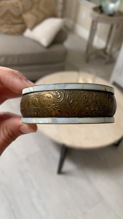 Stunning Brass Bangle 