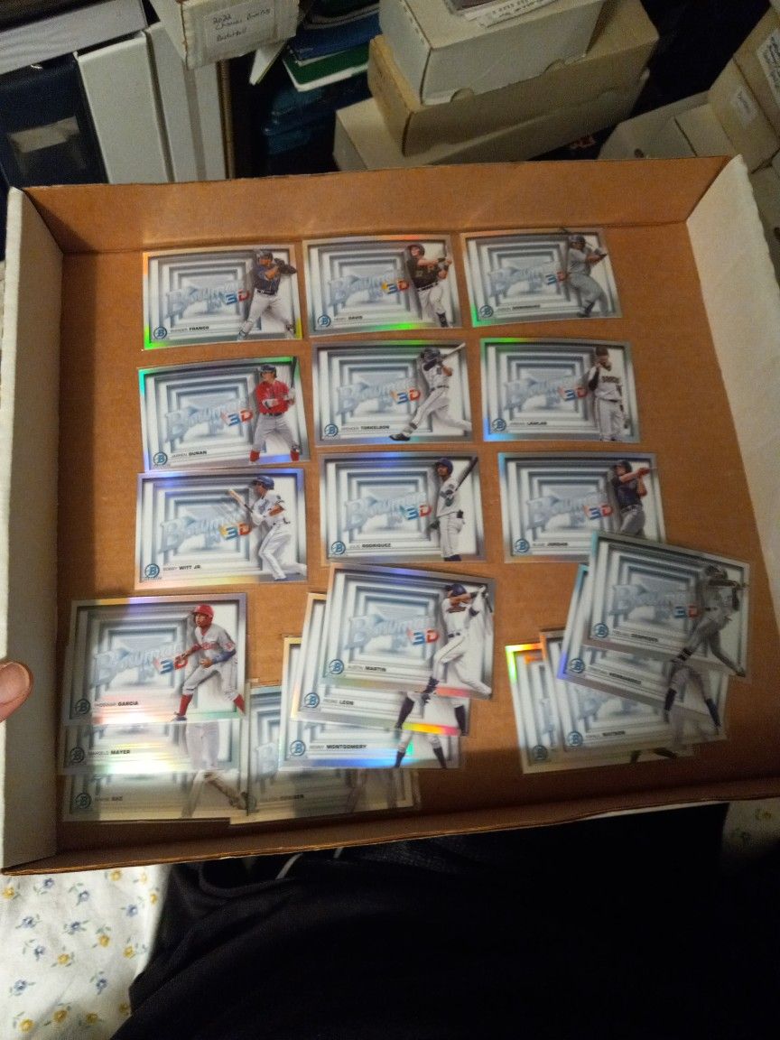 2022 Bowman In 3D  Complete Set