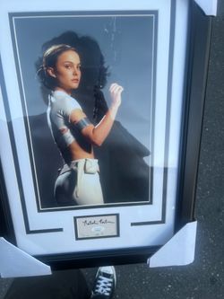 Signed Natalie Portman memorabilia