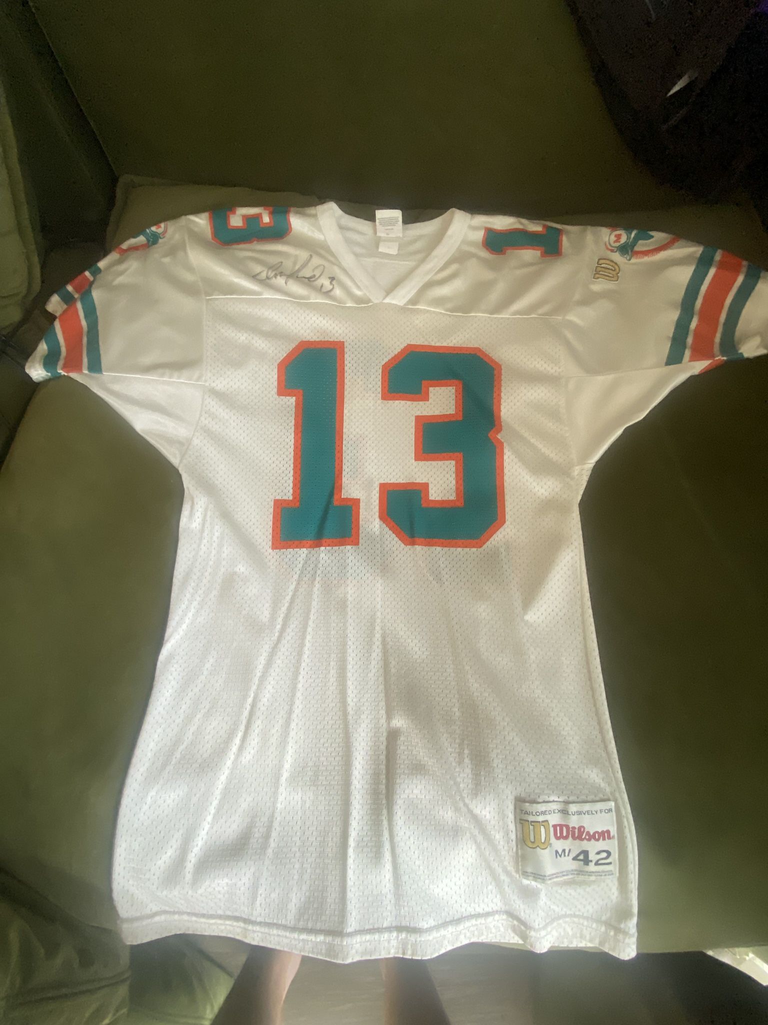 Signed Dan Marino Miami Dolphins Jersey