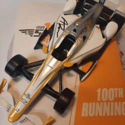 100th Running Indy500 Diecast 1:18 With Program Guide