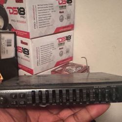Vintage Kenwood KGC-6042A CAR Graphic Equalizer 9 Band Frequency Old School(PRICE IS FIRM)