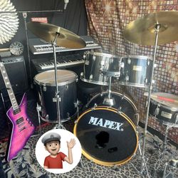 🔥 Mapex Drum Set Complete Drums