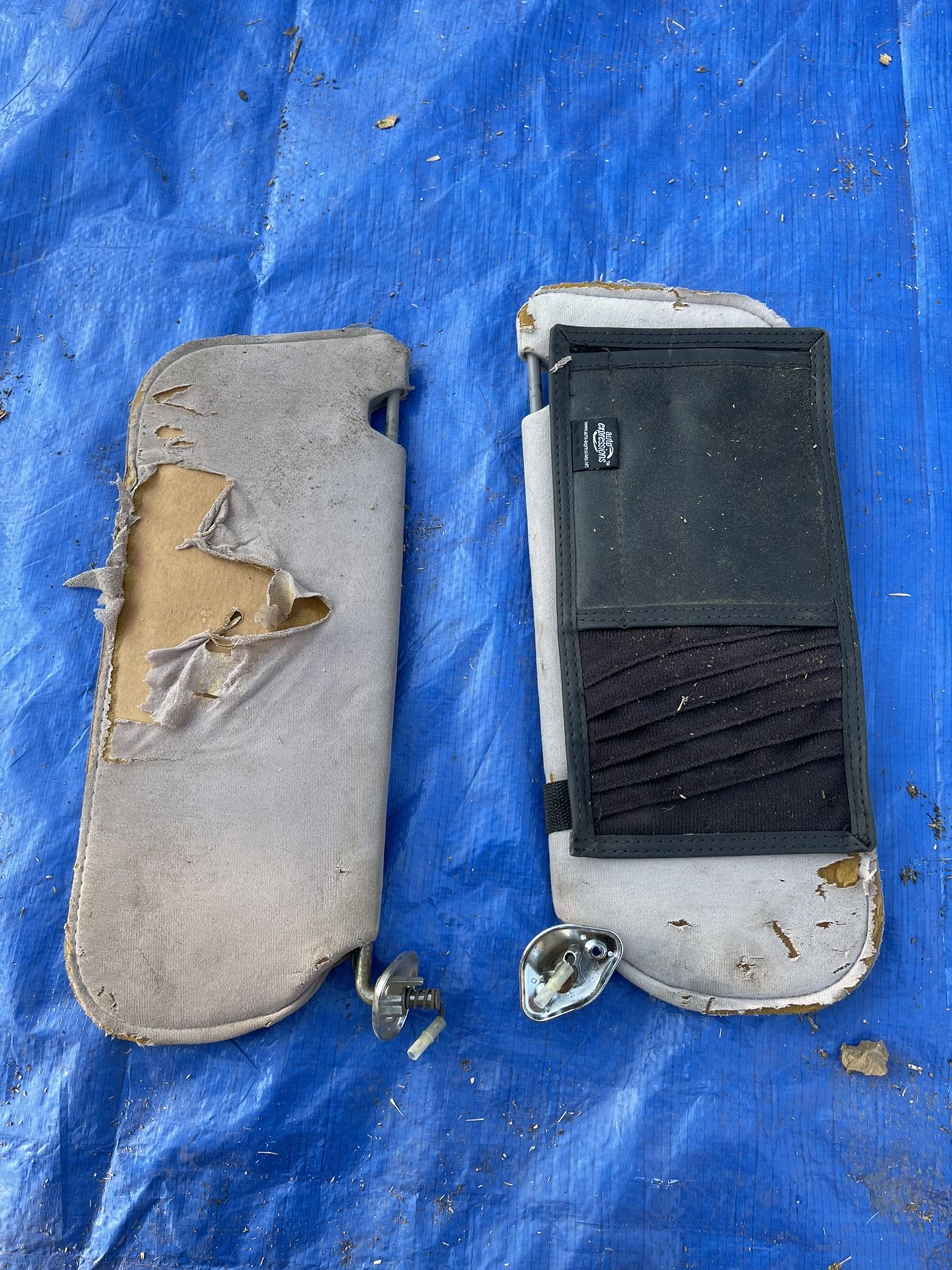 Ford fox body Mustang windshield visor’s beat up