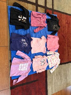Toddler Girl Tops Bundle – 8 Pieces