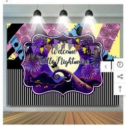 Nightmare Before Christmas Decorations Baby Shower 