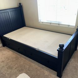 (2) Full size beds with drawers and mattress