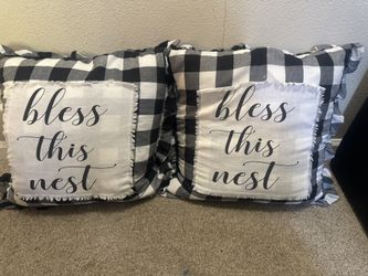 2 Decorative Pillows
