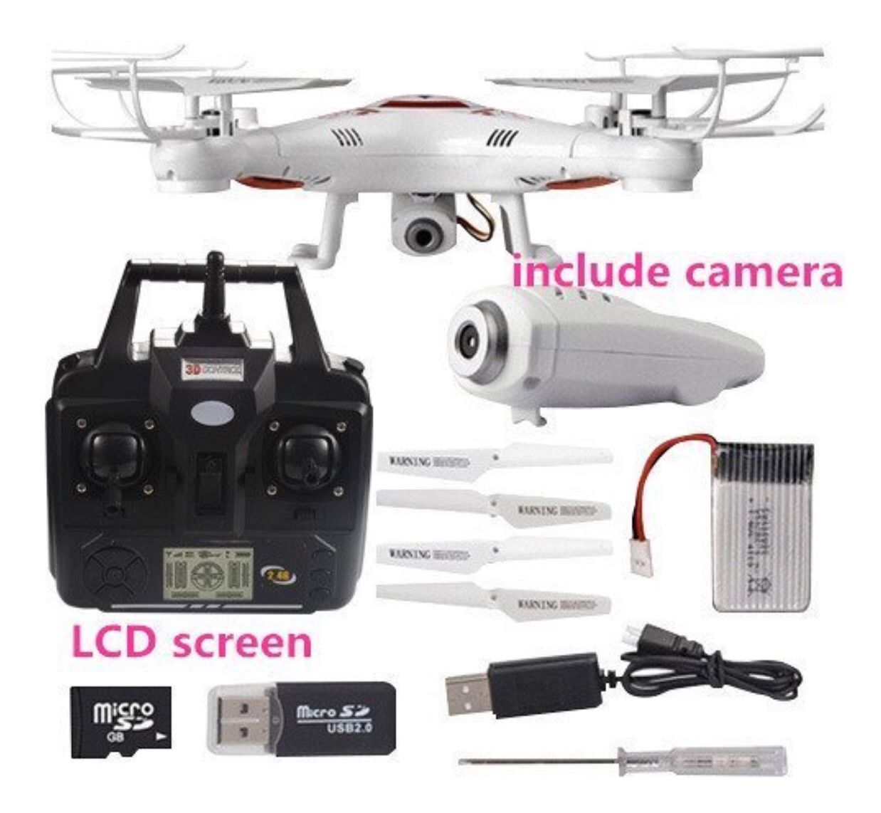 Drone X5C with camera included