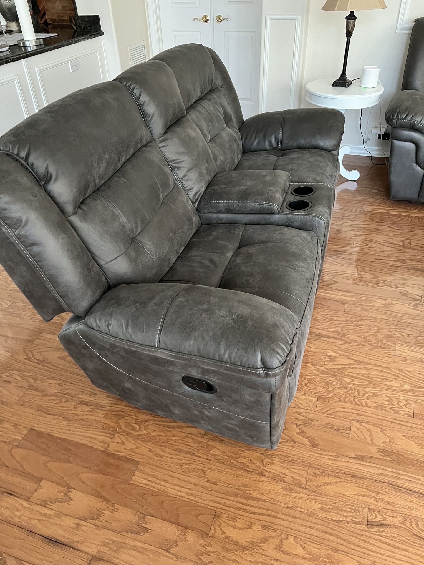 Reclining Couch And Reclining Love Seat
