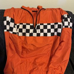 Orange jacket