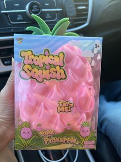 Giant Pink pineapple squishy