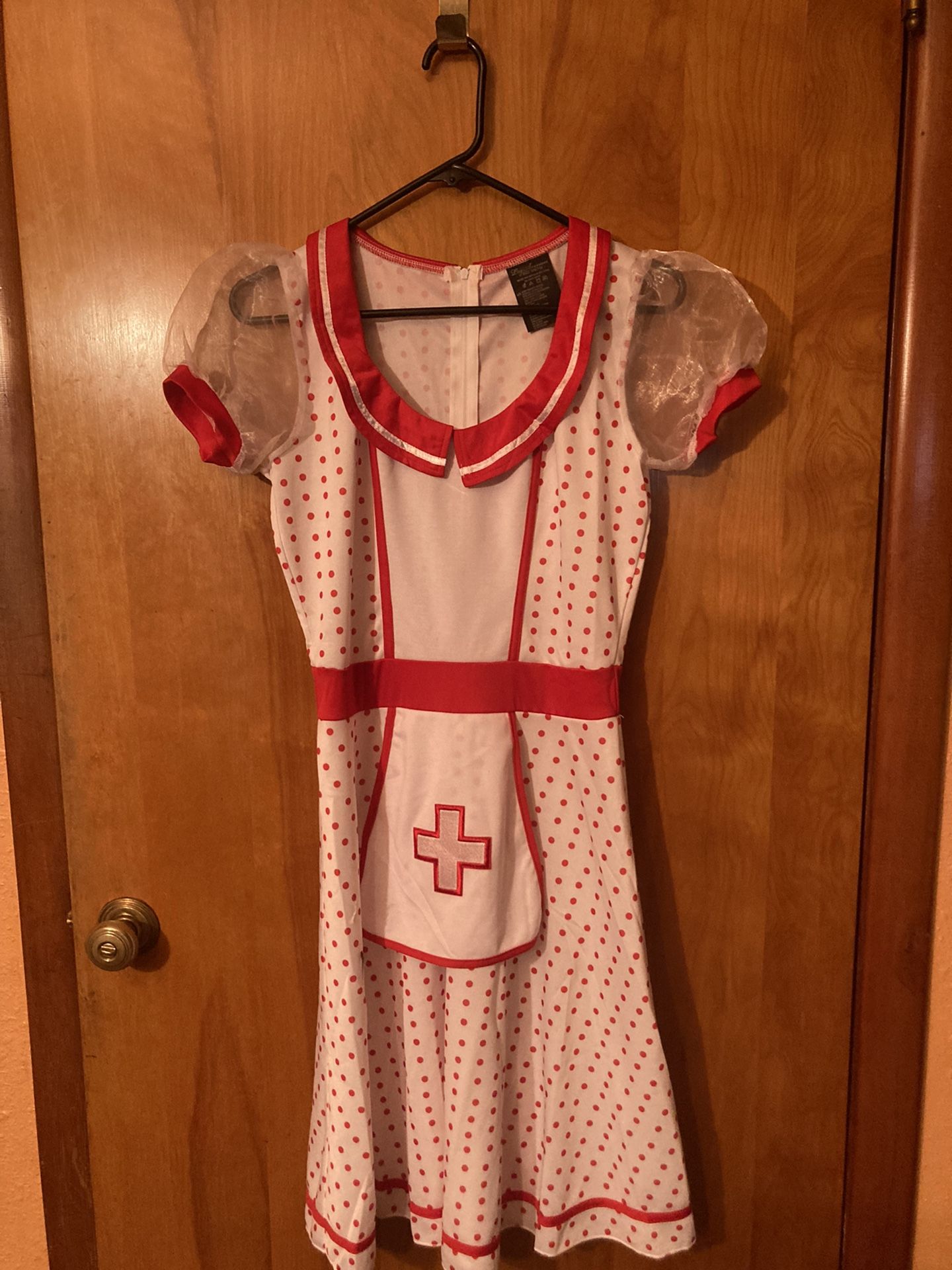 Leg Avenue Nurse Costume SM/MP with Crinoline.