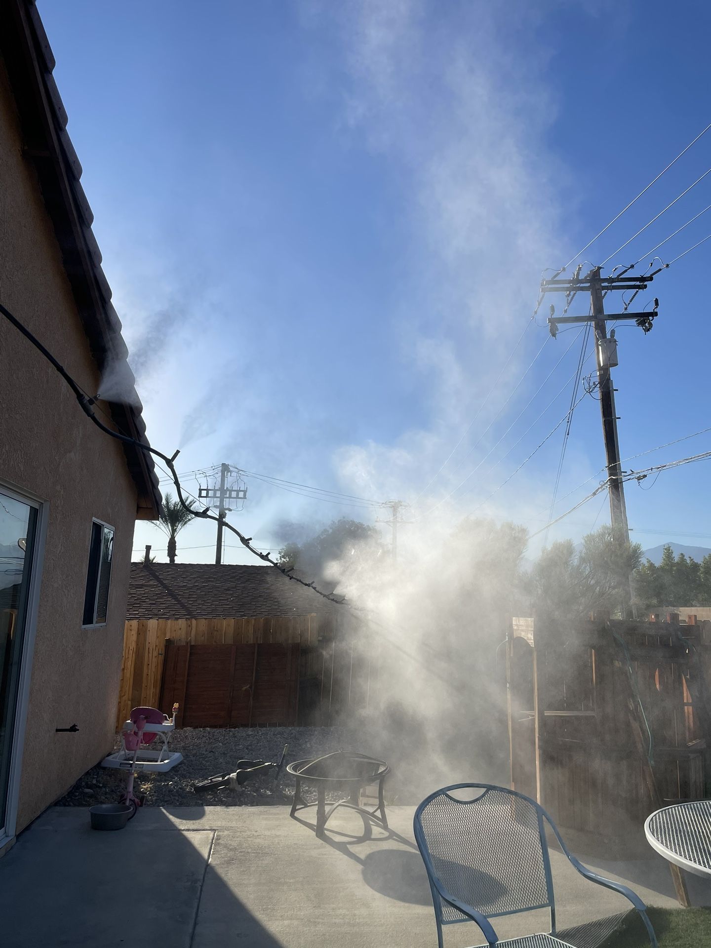 Having A Party And Need To Keep It CoolOutside ? High Pressure Mist