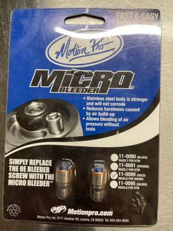 Micro Bleeder™, M5x0.8, Gold, for Showa Forks