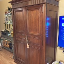 Beautiful Nautica Solid Wood Armoire