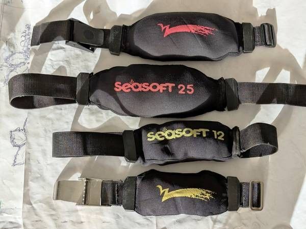 Diving weight with belt, total 40 lbs