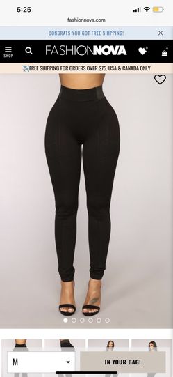 FashionNova Black Tights