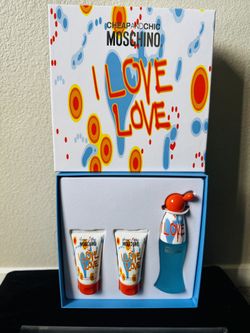 Perfume Set Cheapandchic Moschino I Love love 1.7 Oz  Discontinued Scent   Authentic