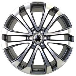 24X9 EXTREME OE 6x139.7 TOY U CB MACHINE FACE / GUNMETAL WHEELS