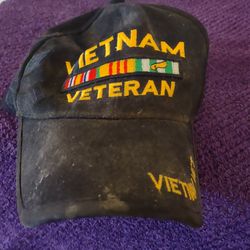 Pre-owned Vietnam Veteran Adjustable Baseball Cap