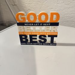 Chicago Bears Colors Good better best display