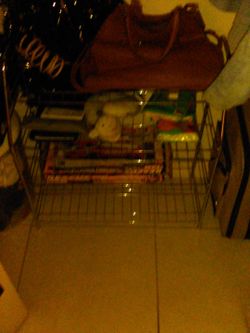 Shoe rack $10