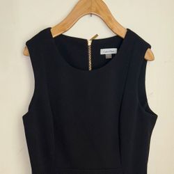 Calvin Klein Midi Black Dress