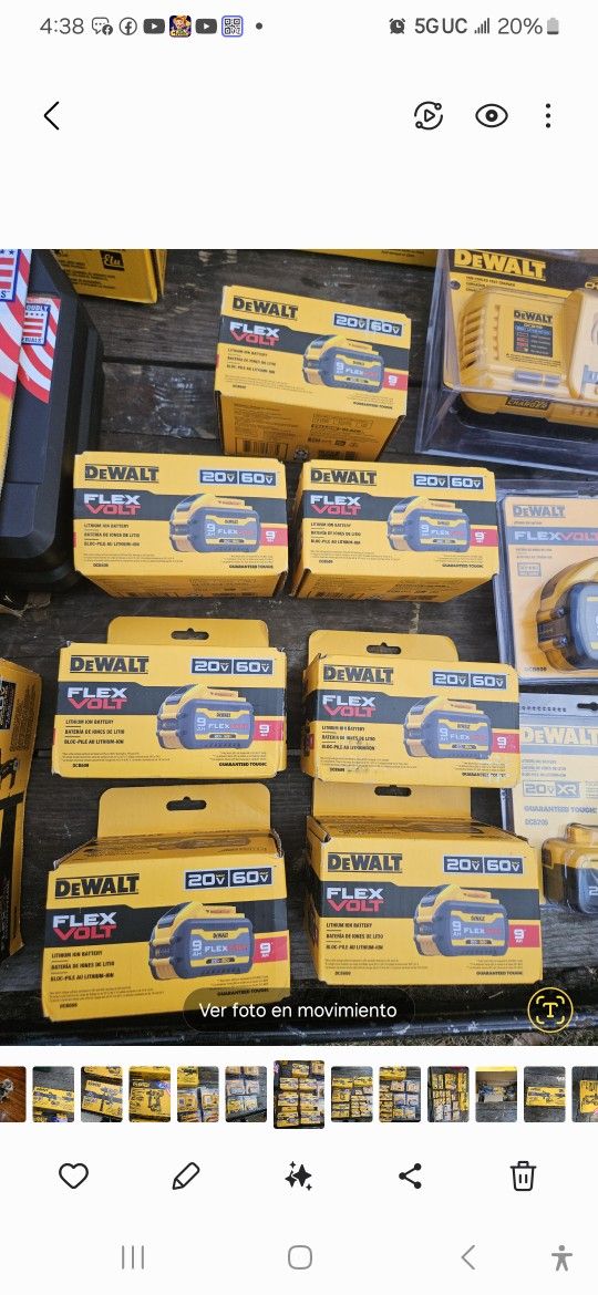 Battery 9AH New  AND USED  
