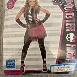 Halloween Costume Brand New Monster High Costume T-shirt Dress Halloween Outfit