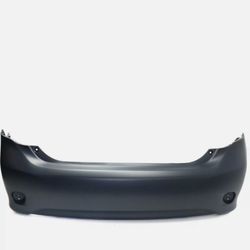 2009-2010 Toyota Corolla Base Ce Le Rear Bumper