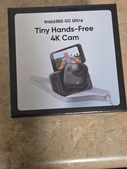 Insta360 GO Ultra Tiny Hands-Free 4K Cam