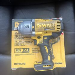 DEWALT DCF899B 20V MAX XR Li-Ion 1/2" Impact Wrench w/Detent Pin (Tool Only) New