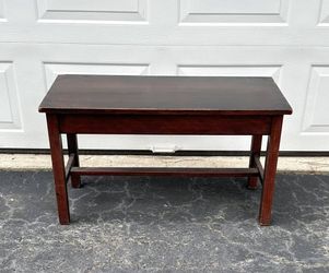 Antique piano 2024 bench with storage