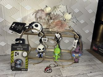 Nightmare before Christmas figure keychains