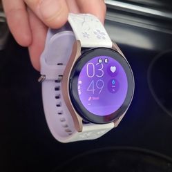 Purple & White Butterfly Samsung Galaxy Watch