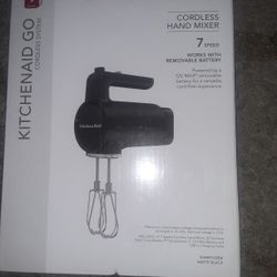 Brand New KitchenAid Go Cordless Hand Mixer 