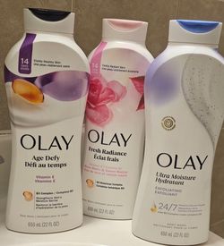 Olay Body Wash Set of 3 – 650mL Each