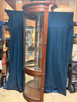 Corner Curio Cabinet