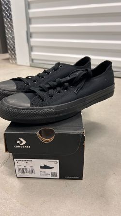 Converse Chuck Taylor All Star Ox – Black Monochrome