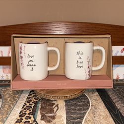 Rae Dunn Valentine Mug Set