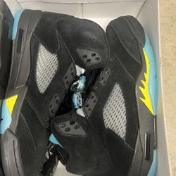 Jordan Retro 5 Aqua 